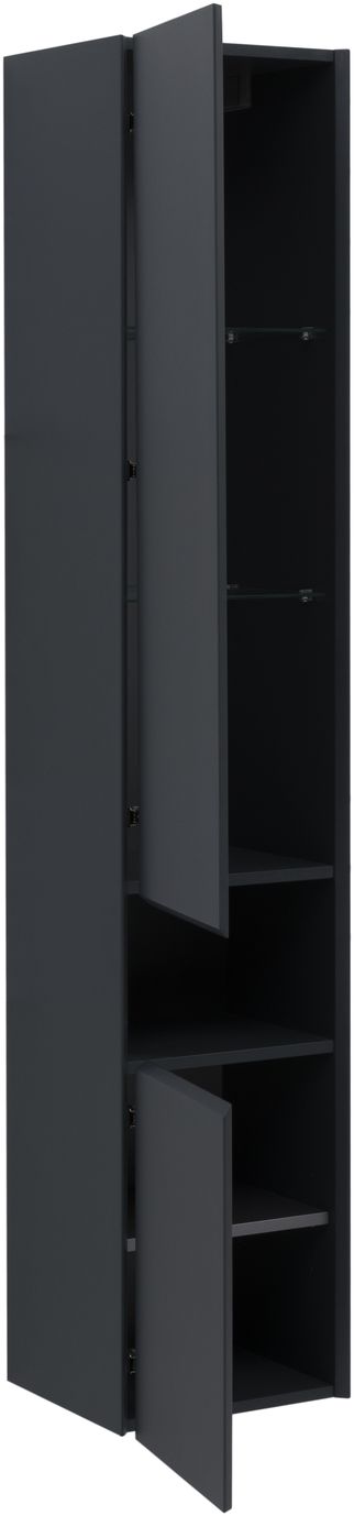 Шкаф пенал Allen Brau Infinity 35 L подвесной черный матовый 1.21010.AM - 5