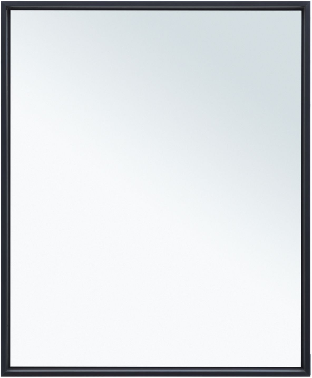 Зеркало Allen Brau Liberty 70 с подсветкой черный матовый 1.330013.BB - 1