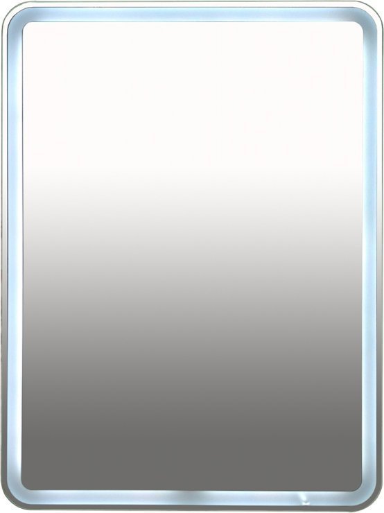 Зеркало Misty Неон 3 LED 60x80, сенсор на корпусе П-Нео060080-3ПРСНККУ - 0