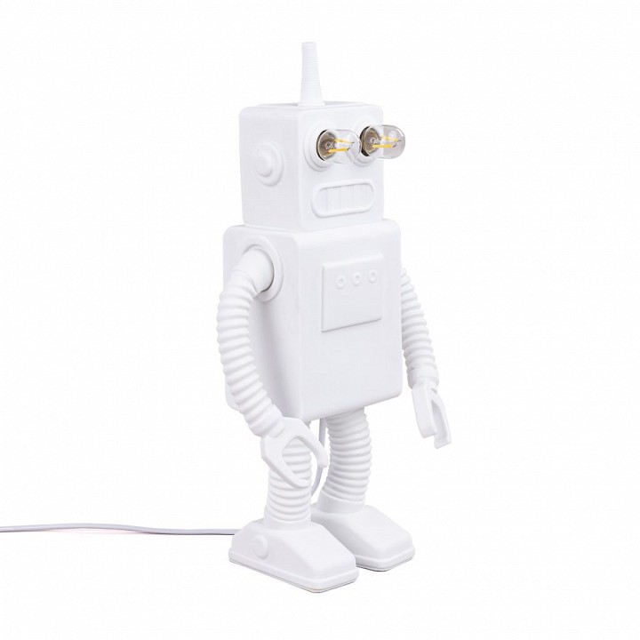 Настольная лампа декоративная Seletti Robot Lamp 14710 - 3