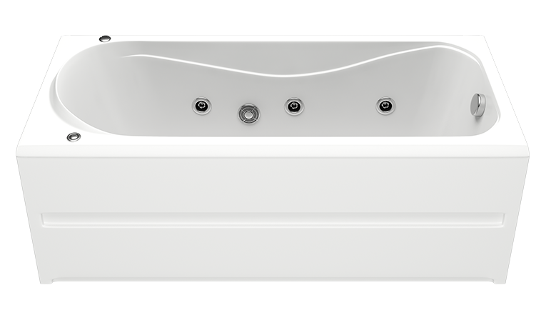 Акриловая ванна Bas Стайл 160 см с г/м ВГ00223 - 0