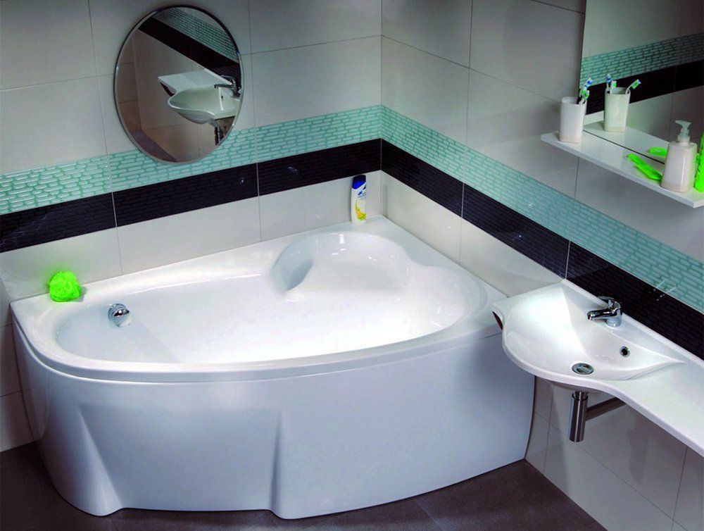 Акриловая ванна Ravak Asymmetric 160x105 см  C471000000 - 3