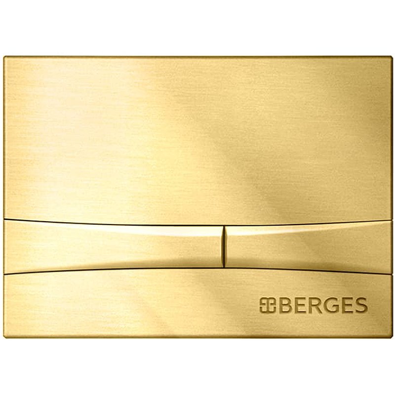 Кнопка смыва Berges Novum золото 040059 - 0