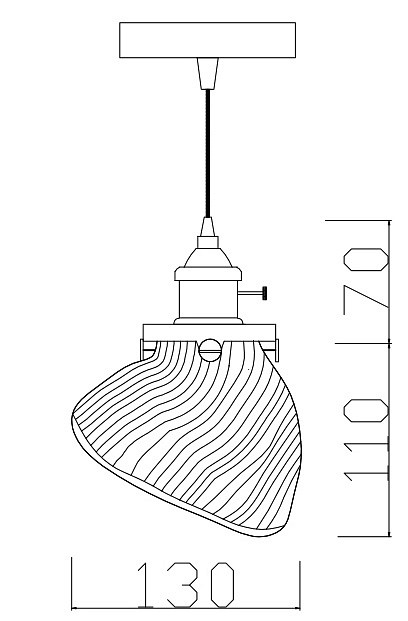 Подвесной светильник Imperiumloft Loft Sea Shell 40,57 - 1