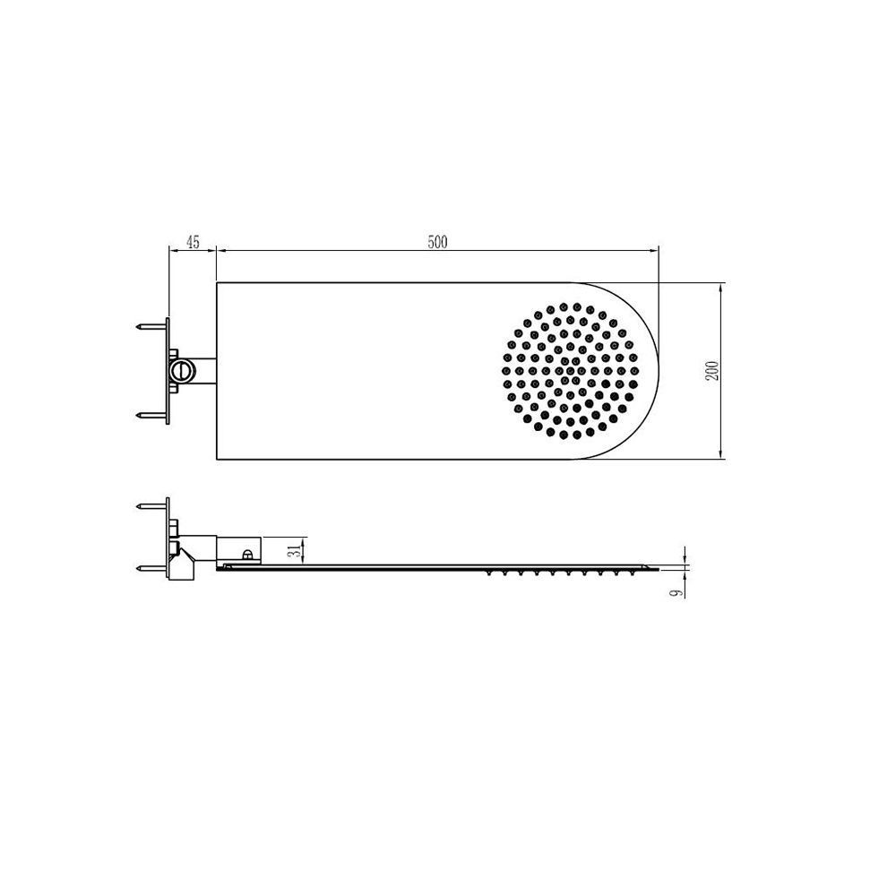 Душевой комплект RGW Shower Panels SP-6143-01 хром 50140801-01 - 8