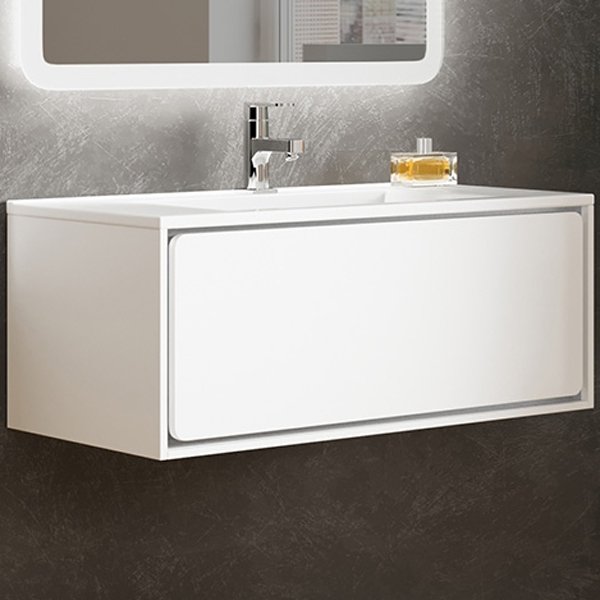 Комплект мебели Sanvit Бруно -1 120 белый глянец - 1