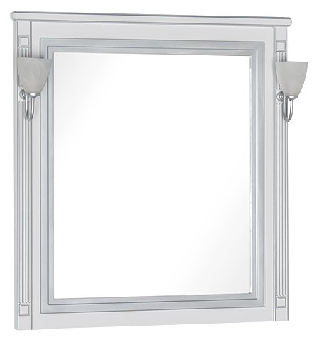 Зеркало Aquanet Паола 90 белое 181769 - 0