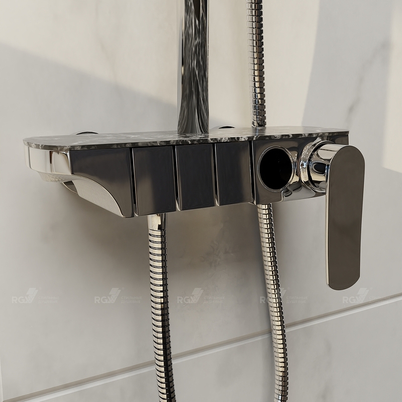 Душевой комплект RGW Shower Panels SP-33 хром 51140133-01 - 2