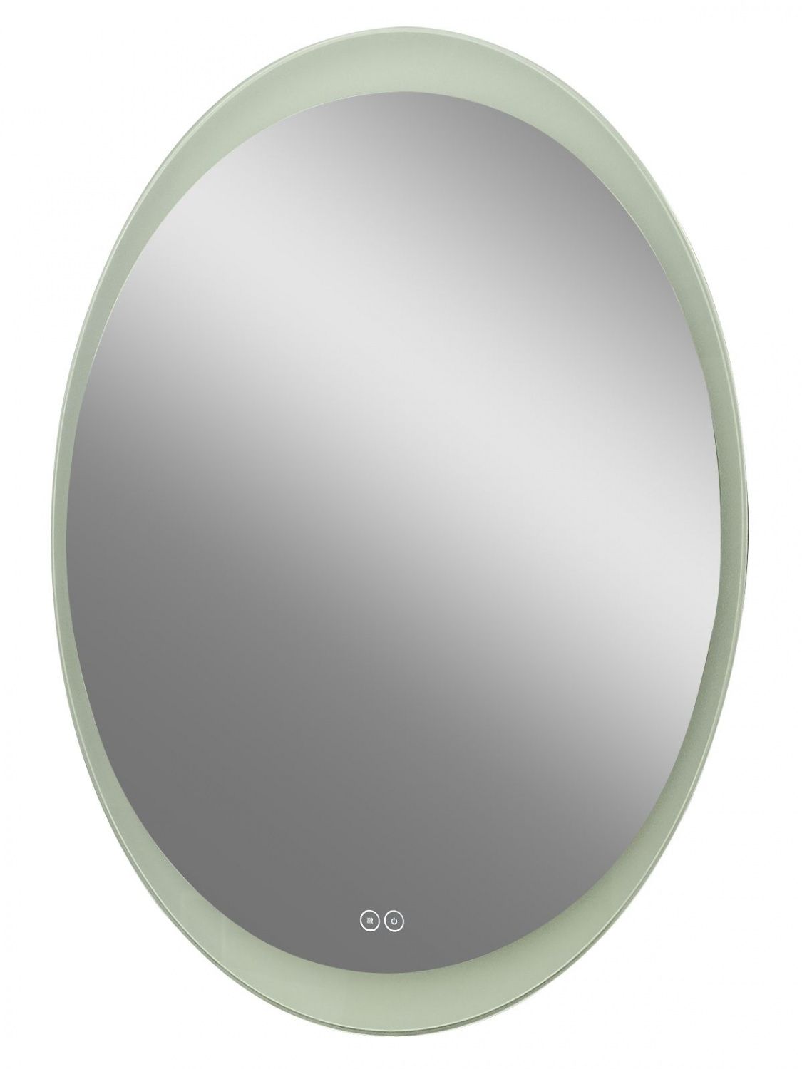 Зеркало с подсветкой и функцией антизапотевания ART&MAX OVALE AM-Ova-570-770-DS-F-H - 1