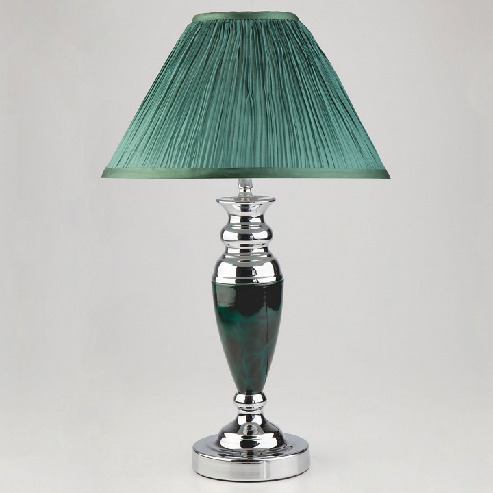 Настольная лампа декоративная Eurosvet Majorka 008/1T GR (зеленый) - 0