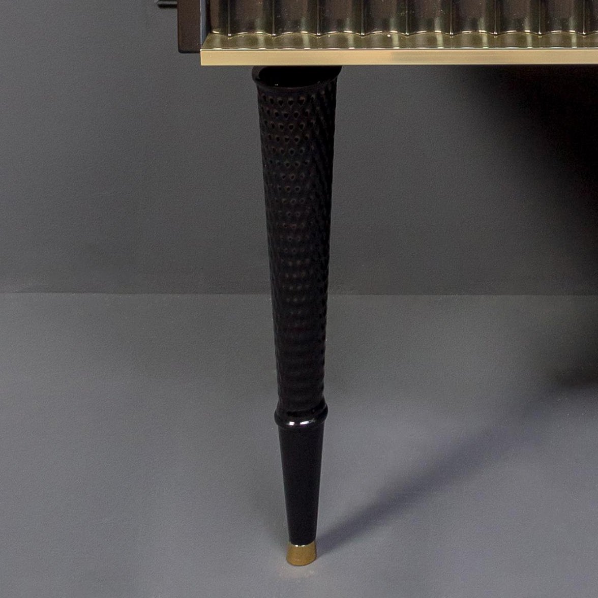 Ножки для мебели Armadi Art Vallessi Avangarde Denti 35 см, черные, 2 шт 847-B-35 - 0