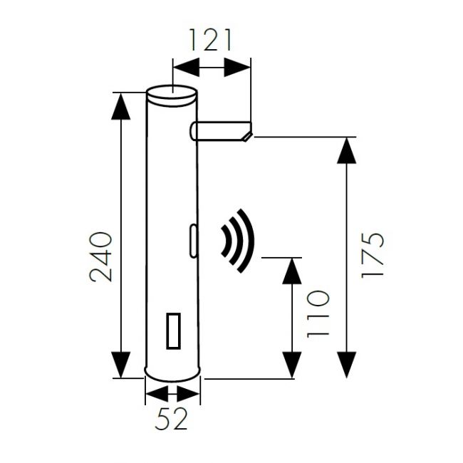 Смеситель для раковины KAISER Sensor  38521 - 1