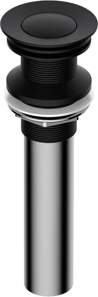 Донный клапан для раковины Wasserkraft черный матовый A250 - 0