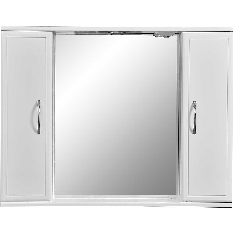 Зеркало-шкаф Stella Polar Концепт 90 с подсветкой белый SP-00000131 - 2