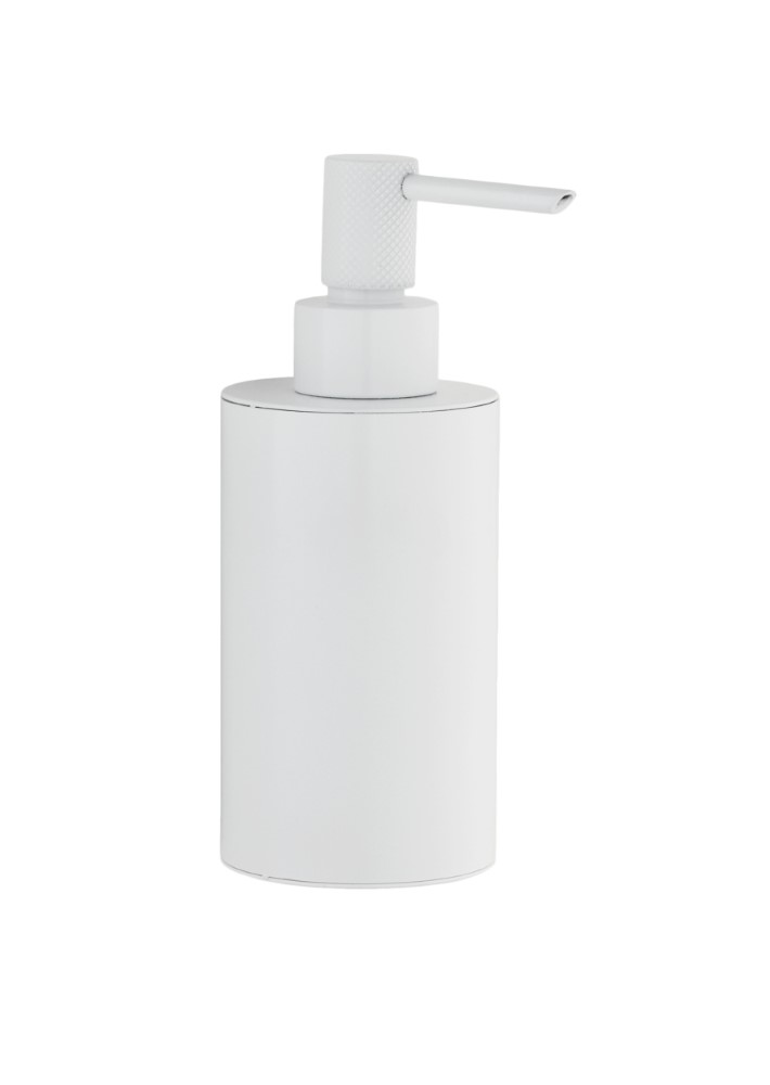 Дозатор для жидкого мыла Boheme Uno белый матовый 10980-MW - 0
