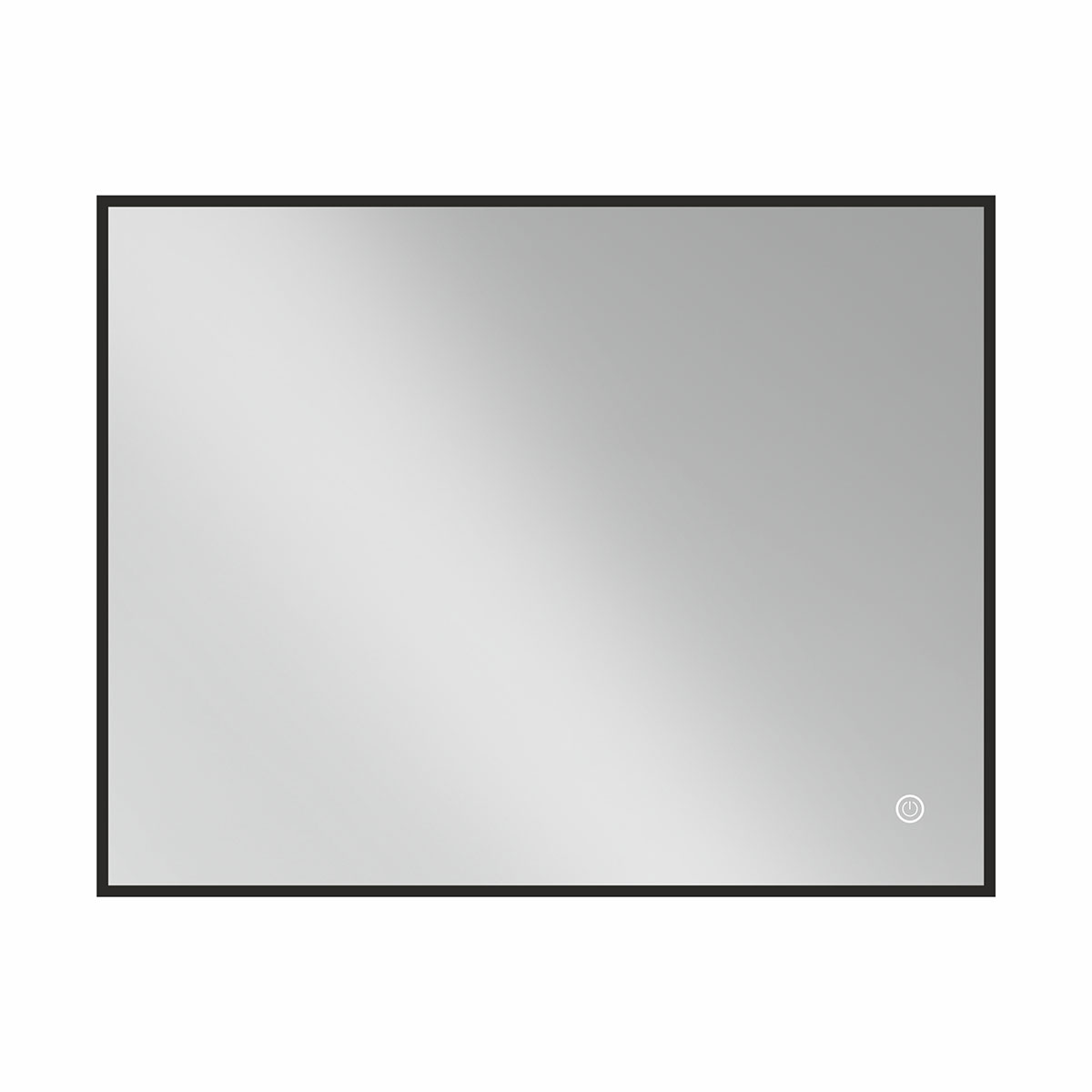 Зеркало Vincea 100х80 черное с подсветкой VLM-3VN100B - 0