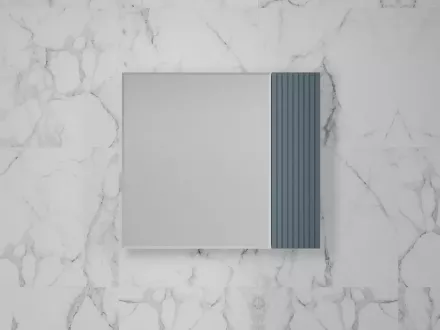 Зеркало-шкаф Style Line Стокгольм 80 серый ЛС-00002325 - 0