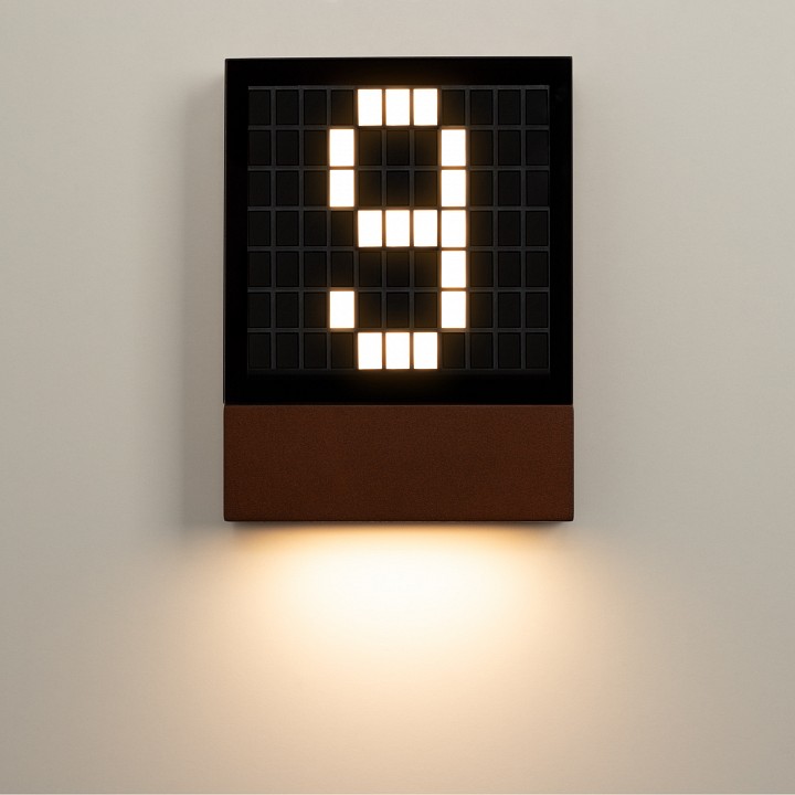 Уличный настенный светодиодный светильник Arlight LGD-Sign-Wall-S150x200-3W Warm3000 030022 - 1