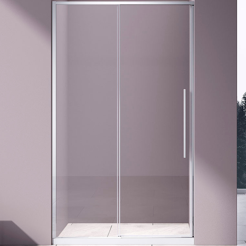 Душевая дверь Vincea Slim-N 130 хром стекло прозрачное VDS-4SN130CL - 0