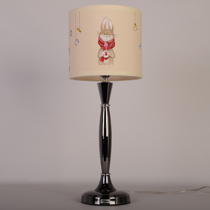 Настольная лампа декоративная Manne TL.7734-1BL TL.7734-1BL (заяц с кружкой) лампа настольная 1л - 0