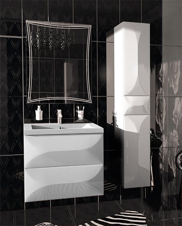 Зеркало в ванную Marka One Brio 75 см (У26295) 2200000029331 - 1