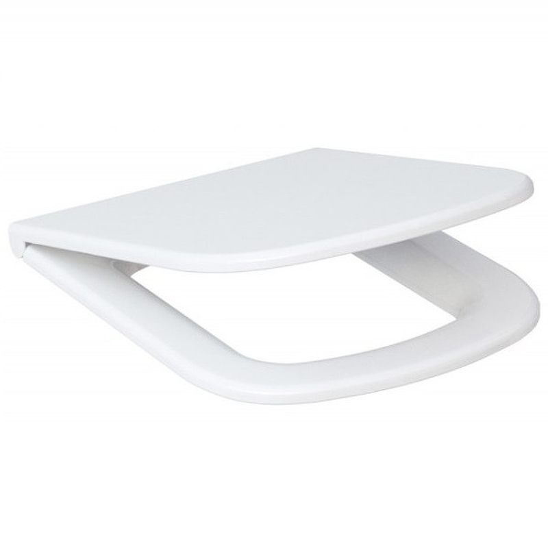Сиденье для унитаза Cersanit Colour белое с микролифтом S-DS-COL-DL-t - 0