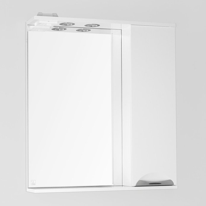 Зеркало-шкаф Style Line Жасмин 70/С белый ЛС-00000042 - 0