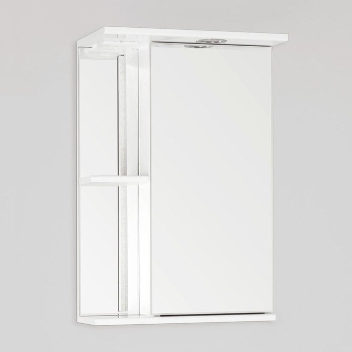 Зеркало-шкаф Style Line Эко Стандарт Николь 45/С белый ЛС-00000115 - 0