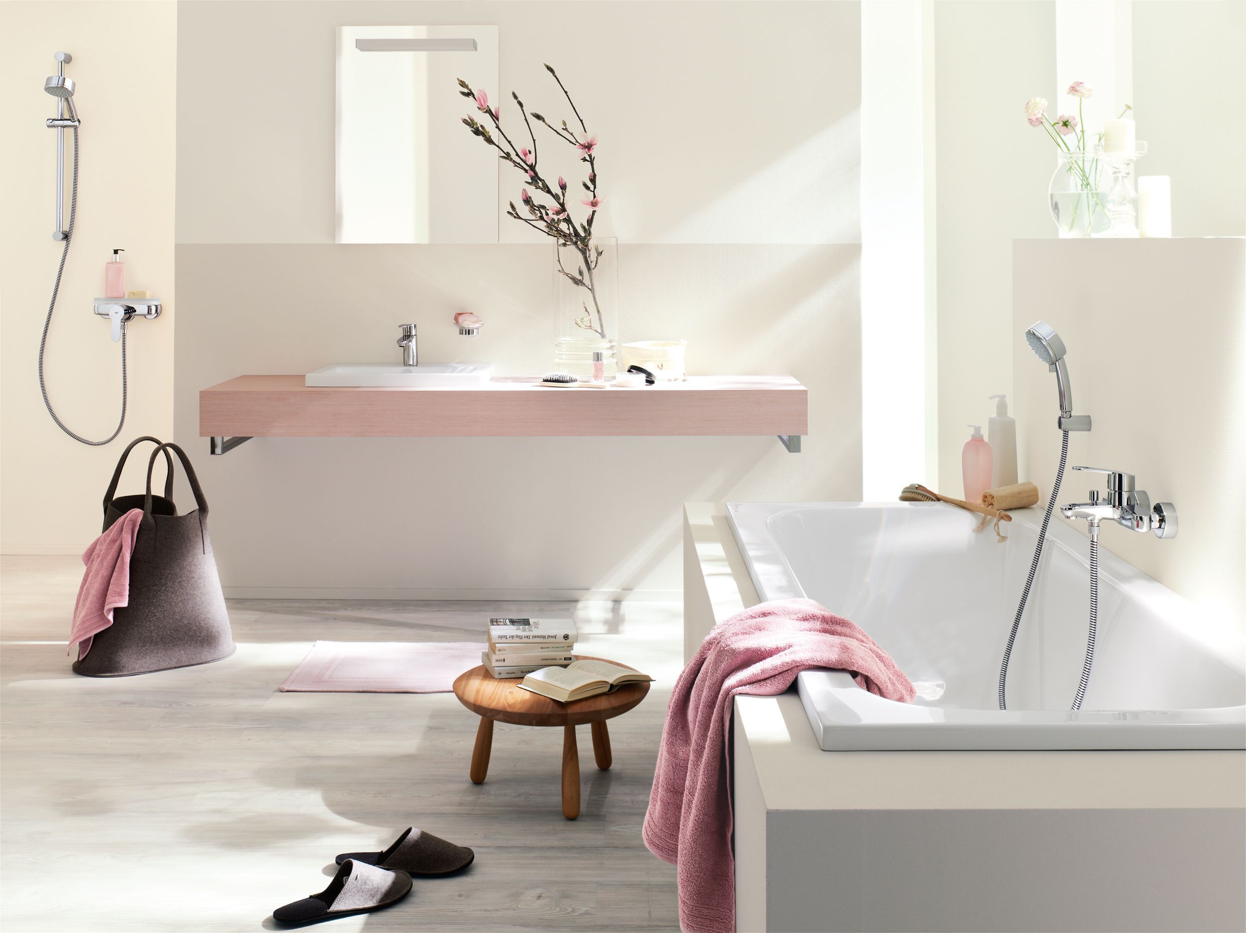 Смеситель Grohe Eurostyle Cosmopolitan 33591002 для ванны с душем - 9
