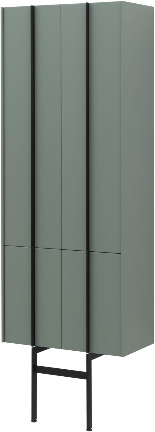 Шкаф пенал Allen Brau Reality 60 подвесной серо - зеленый матовый 1.32003.CGM - 0