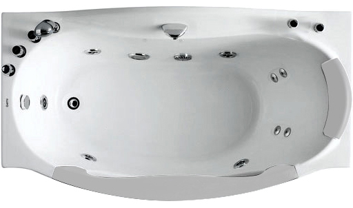 Акриловая ванна Gemy G9072 B L - 0