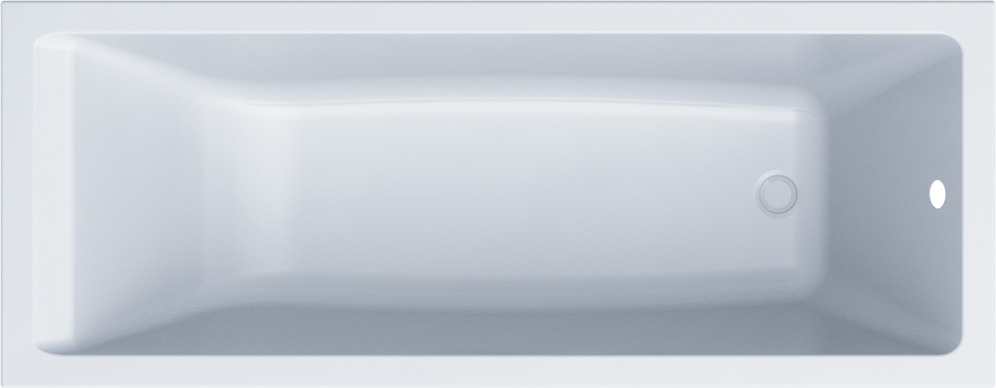 Акриловая ванна STWORKI Карлстад 180x70, с каркасом и сливом-переливом 563259 - 0