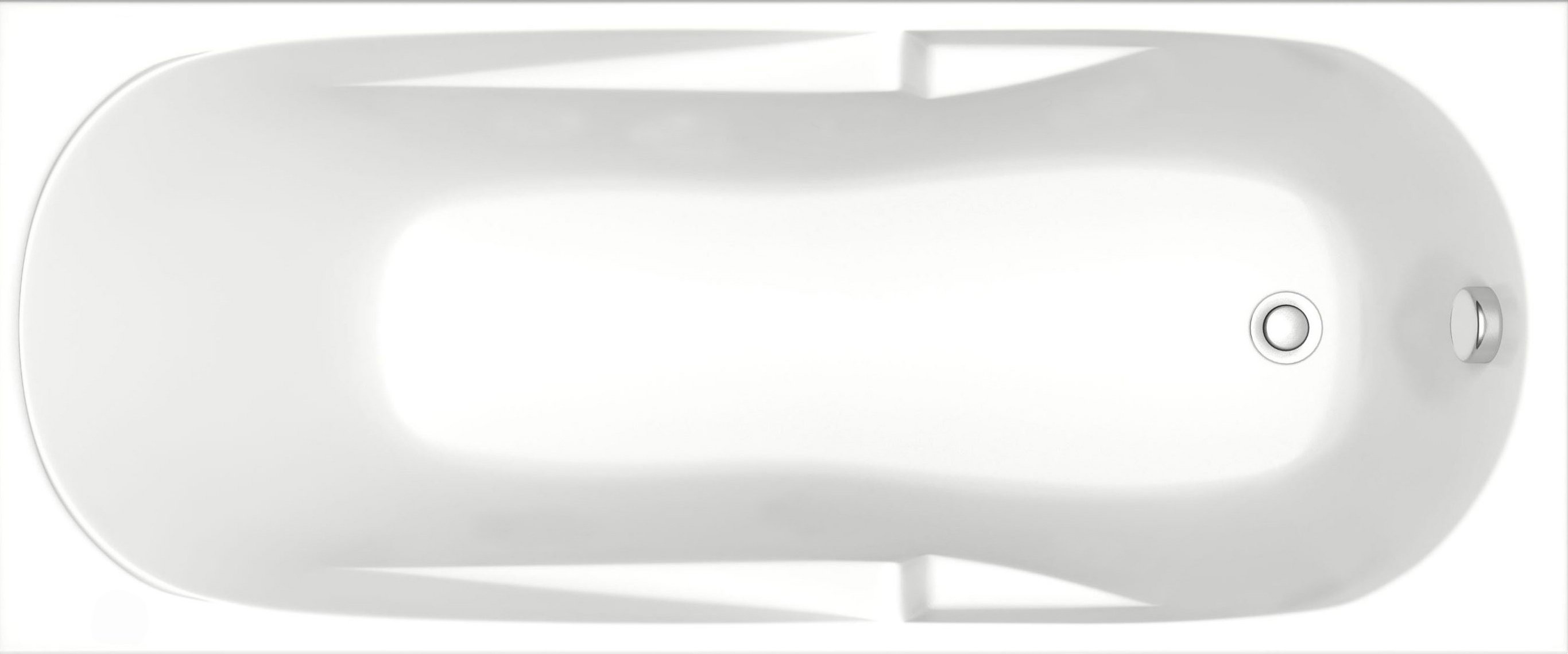 Акриловая ванна Bas Нептун стандарт 170 см на ножках В 00026 - 0