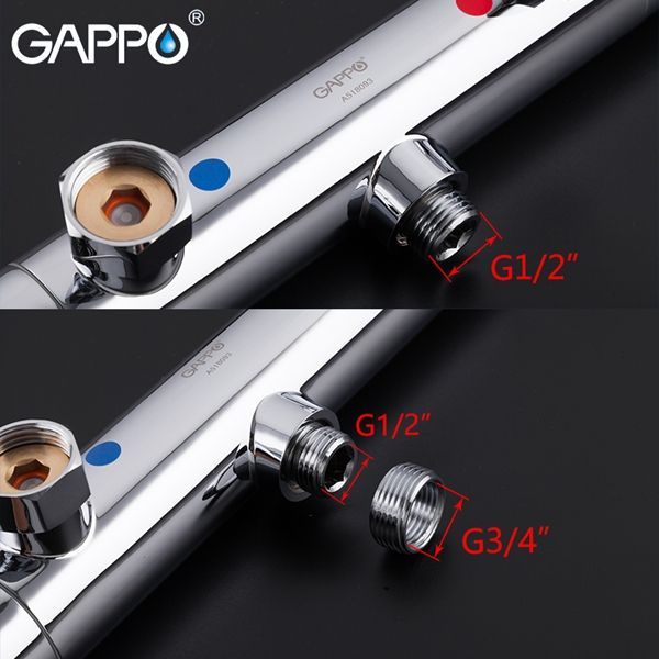 Термостатический смеситель Gappo G2090 - 3