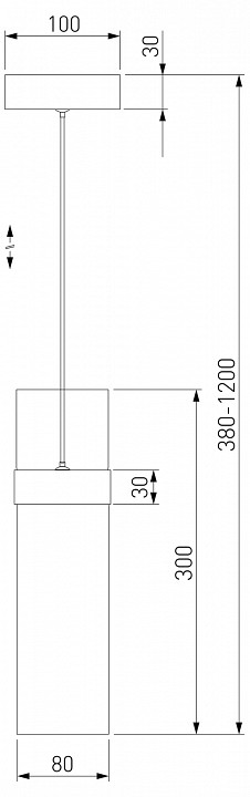 Подвесной светильник Eurosvet Lumen 50244/1 LED хром/дымчатый - 1