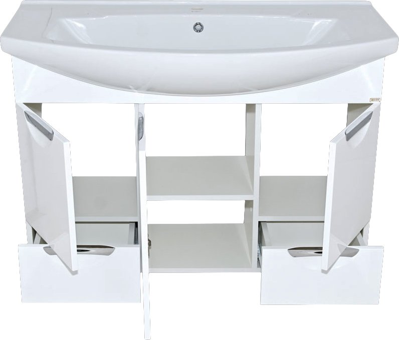 Мебель для ванной Misty Лаванда 105 с ящиками - 2