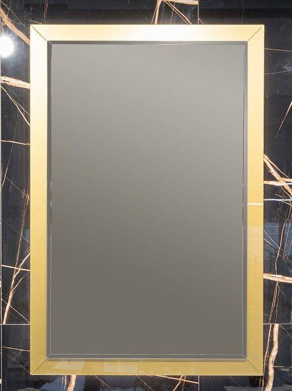 Зеркало с подсветкой Armadi Art Dolce 105х70 золото 567-G - 1