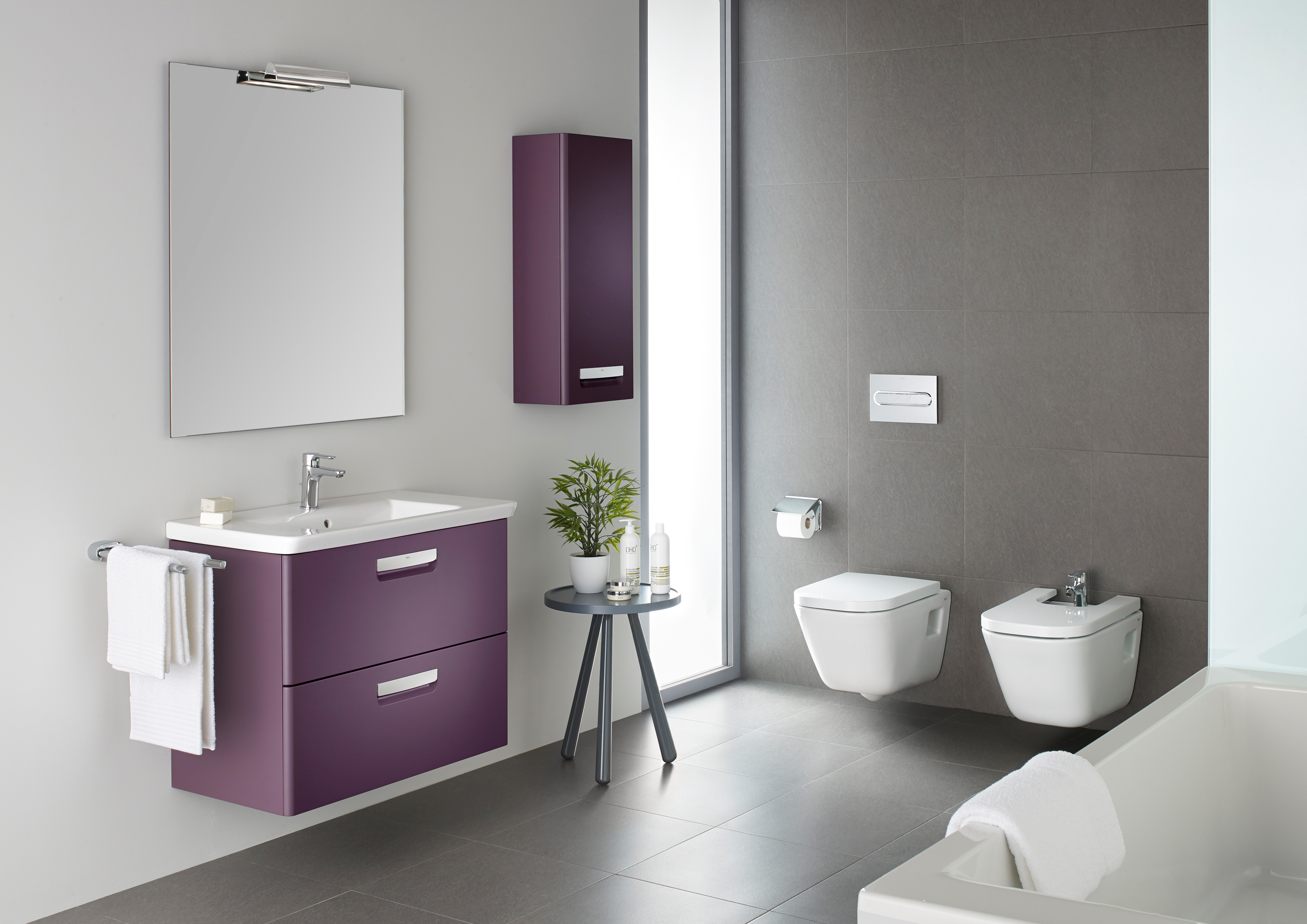 Мебель для ванной Roca Gap 60 фиолетовая - 3