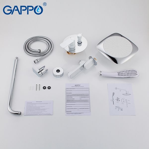 Душевой комплект Gappo G7148-8 - 5