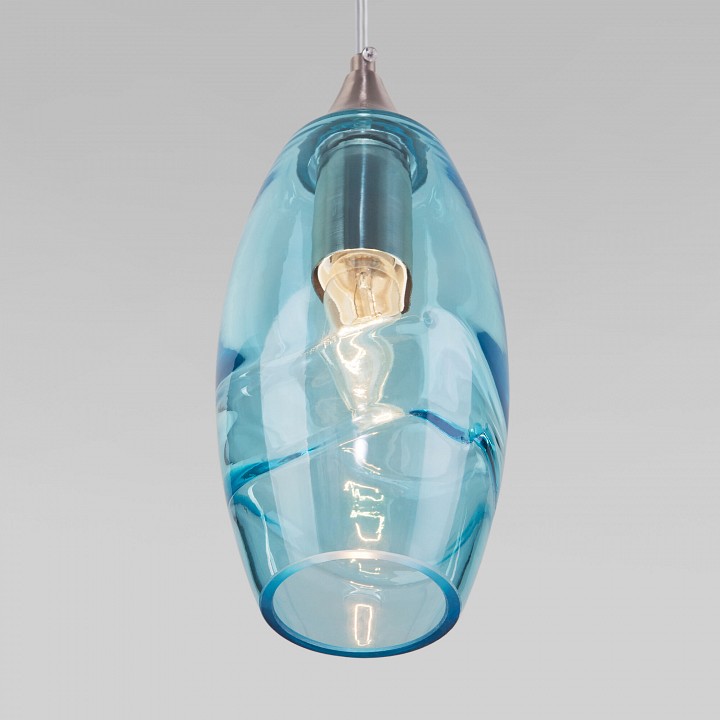 Подвесной светильник Eurosvet Lotus 50222/1 голубой - 1