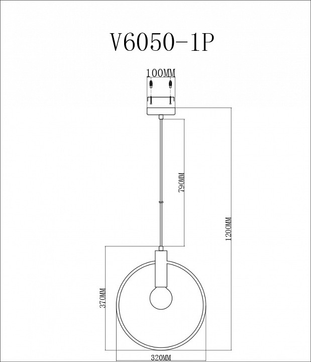 Подвесной светильник Moderli Sachara V6050-1P - 1