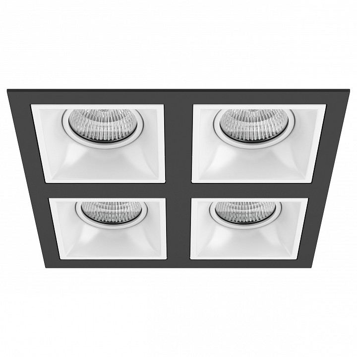 Встраиваемый светильник Lightstar Domino (214547+214506+214506+214506+214506) D54706060606 - 0