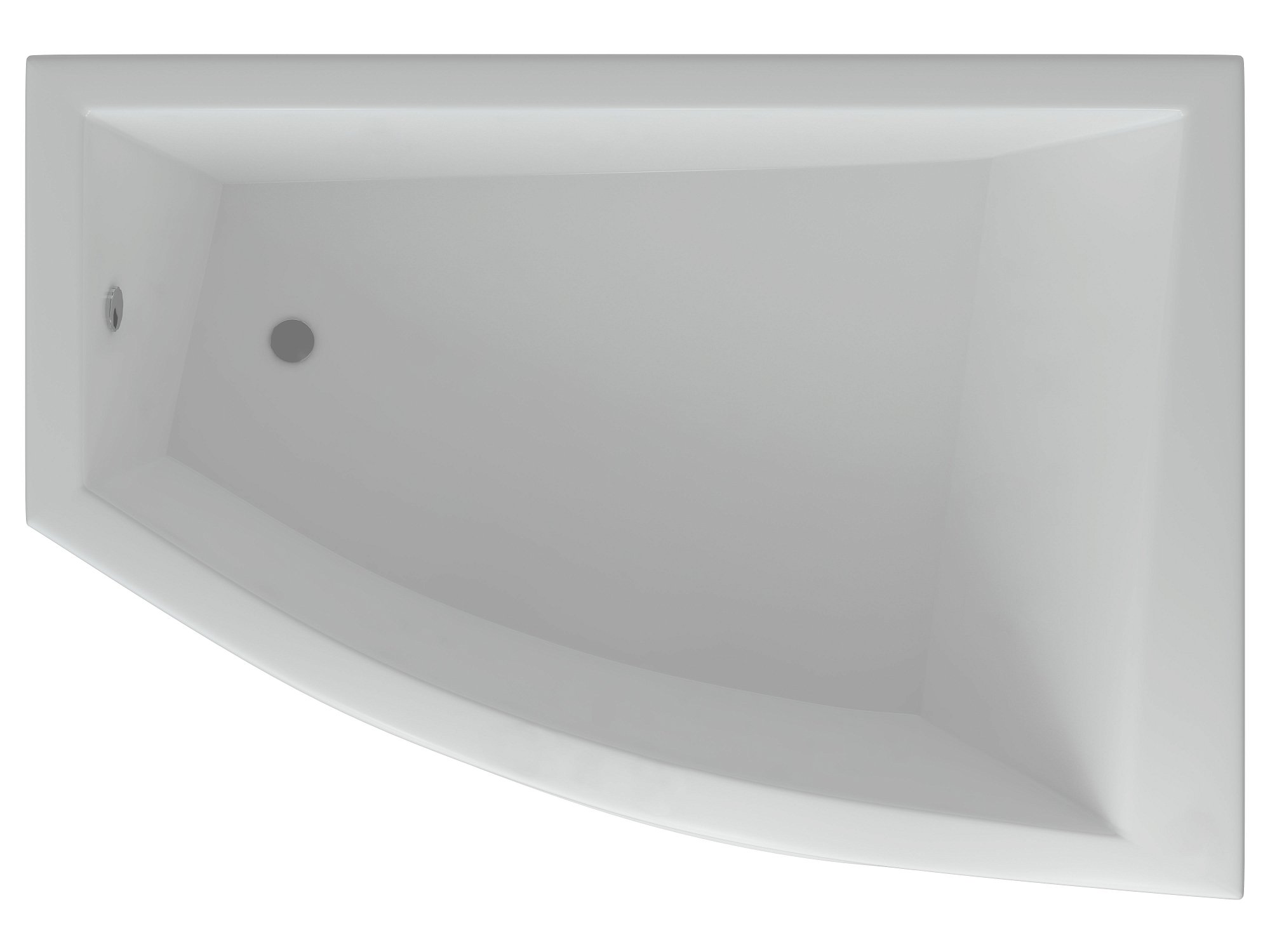 Акриловая ванна Aquatek Оракул 180x125 см ORK180-0000009, белый - 0