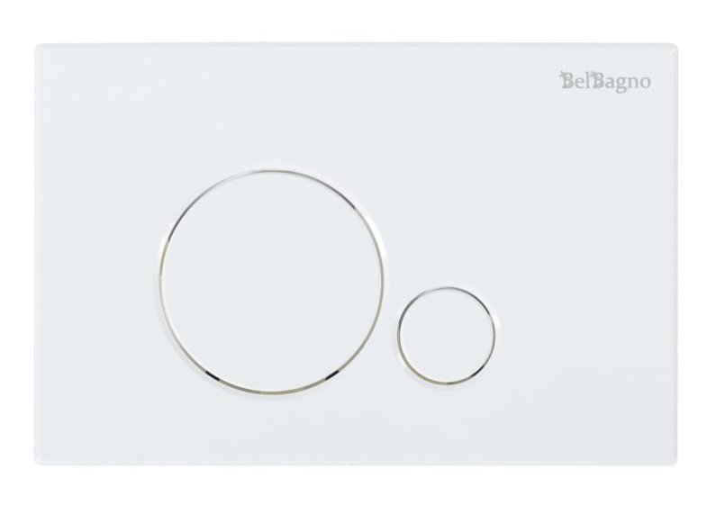 Система инсталляции BelBagno 80 с кнопкой смыва белый BB002-80/BB014-SR-BIANCO - 4
