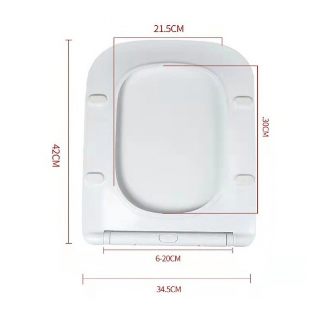 Сиденье для унитаза Esbano Garant с системой микролифт, белый  ZAESUPGARAW2134 - 1