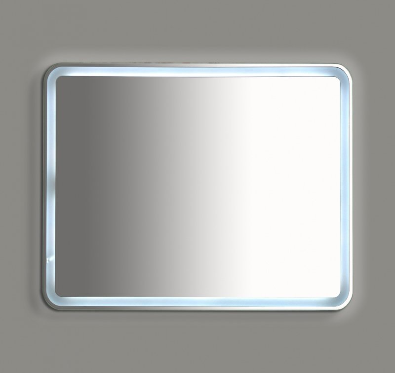 Зеркало Misty Неон 3 LED 100x80, сенсор на корпусе П-Нео10080-3ПРСНККУ - 1