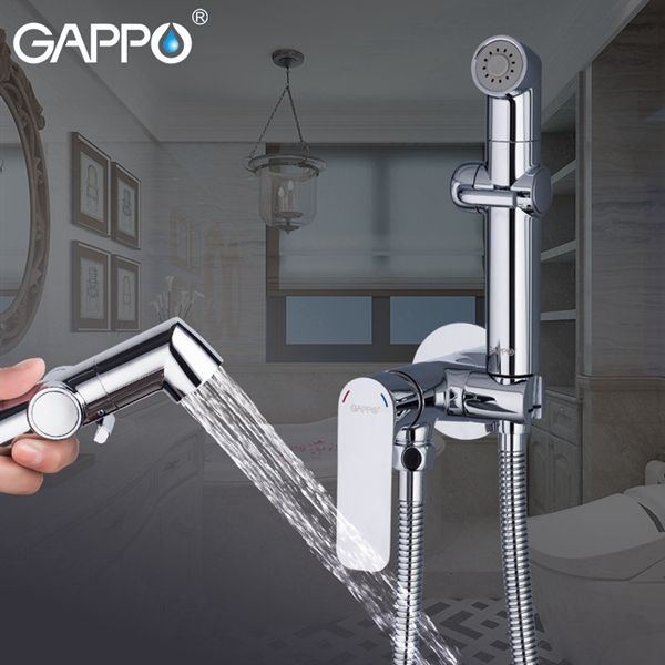 Смеситель с гигиеническим душем Gappo G7248-1 - 2