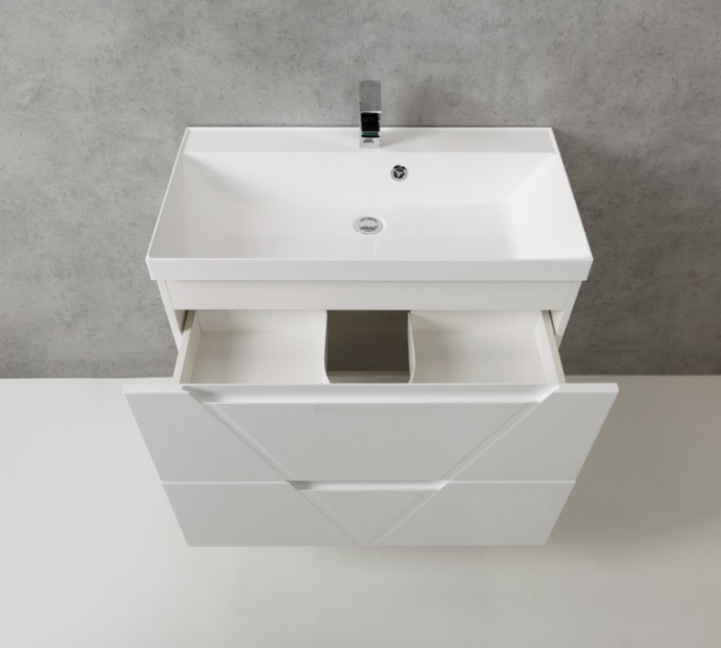 Мебель для ванной BelBagno Vittoria 80 bianco lucido - 4