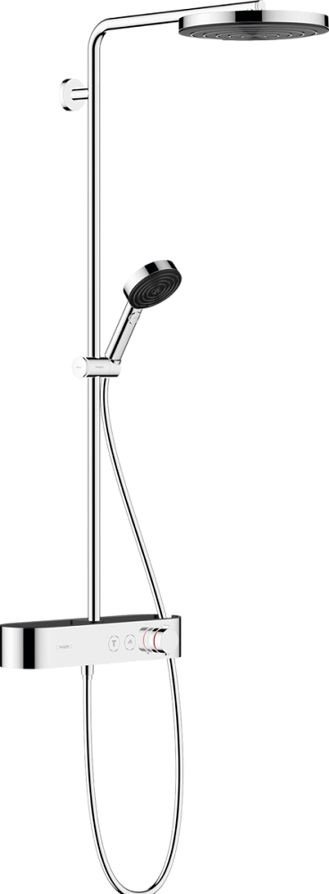 Душевая стойка Hansgrohe Pulsify Showerpipe 260 1jet с термостатом хром 24220000 - 0