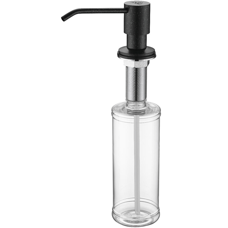 Дозатор для жидкого мыла Paulmark Rein черный матовый D002-308 - 0